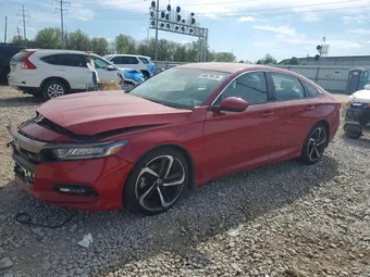2018 Honda Accord 1HGCV1F39JA159750 Lot 49679576