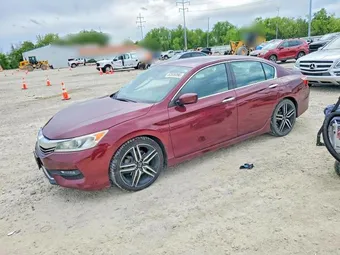 2016 Honda Accord 1HGCR2F5XGA053019 Lot 52539396