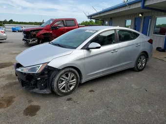 2020 Hyundai Elantra 5NPD84LF1LH537310 Lot 51657786