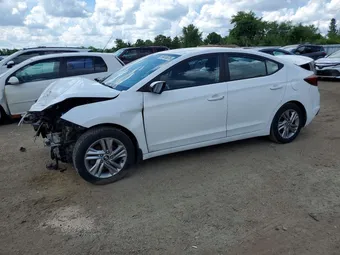 2019 Hyundai Elantra KMHD84LF3KU750050 Lot 59376676