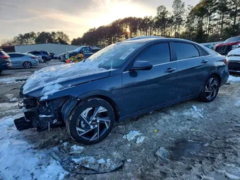 2024 Hyundai Elantra KMHLS4DG7RU715221 Lot 74927985