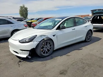 2021 Tesla Model 3 5YJ3E1EA6MF877945 Lot 47249736