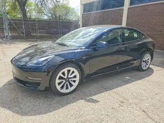 2022 Tesla Model 3 5YJ3E1EA2NF304591 Lot 52183506