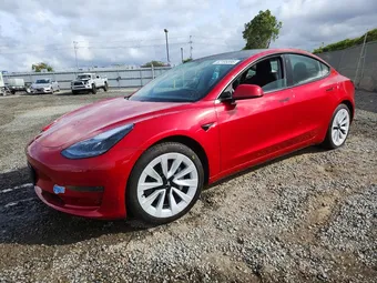 2021 Tesla Model 3 5YJ3E1EAXMF996162 Lot 52195596