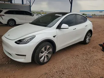 2021 Tesla Model Y 5YJYGDED4MF105505 Lot 48295596