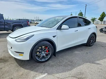 2021 Tesla Model Y 5YJYGDEF6MF134098 Lot 50093666