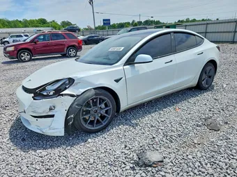 2022 Tesla Model 3 5YJ3E1EB9NF252983 Lot 50901036