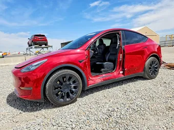 2022 Tesla Model Y 7SAYGDEE4NF386380 Lot 50501046