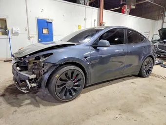 2022 Tesla Model Y 7SAYGDEF5NF465338 Lot 77600375