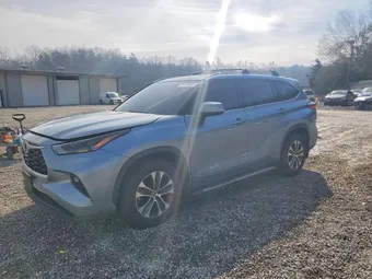 2022 Toyota Highlander 5TDGZRAH3NS137533 Lot 74779065