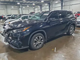 2022 Toyota Highlander Hybrid 5TDGBRCH2NS556295 Lot 98152465