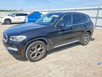 2021 BMW X3 5UXTY3C05M9E03512 Lot 50576886
