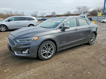 2019 Ford Fusion 3FA6P0RU0KR163932 Lot 48822586