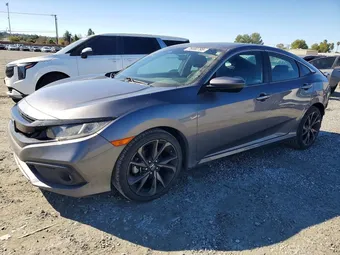 2019 Honda Civic 19XFC2E80KE003597 Lot 75880795
