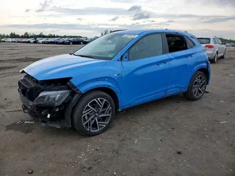 2022 Hyundai Kona KM8K33A38NU830425 Lot 52834076