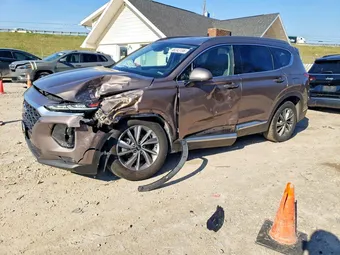 2020 Hyundai Santa Fe 5NMS3CAD3LH152412 Lot 48243196