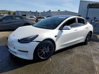 2021 Tesla Model 3 5YJ3E1EA0MF051706 Lot 79268745