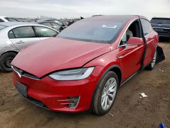 2020 Tesla Model X 5YJXCAE25LF234680 Lot 77086685