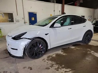 2022 Tesla Model Y 7SAYGDEF9NF366988 Lot 50921466