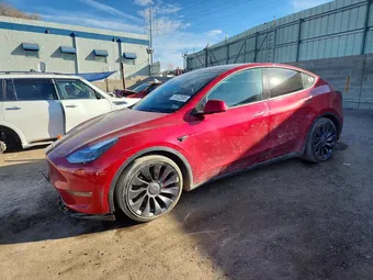 2025 Tesla Model Y 7SAYGDEF9SA363954 Lot 76122595