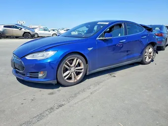 2015 Tesla Model S 5YJSA1E20FF116413 Lot 53019576