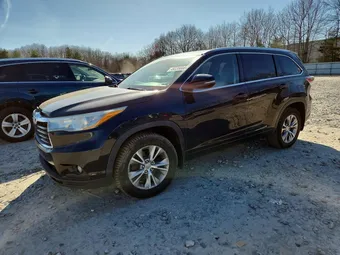 2015 Toyota Highlander 5TDJKRFH1FS139334 Lot 49335006