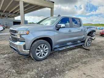 2021 Chevrolet Silverado 1500 1GCPWCED6MZ148181 Lot 52255246