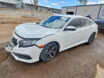 2020 Honda Civic 19XFC2F87LE010000 Lot 48959516