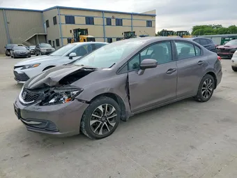 2015 Honda Civic 19XFB2F85FE034190 Lot 50507776