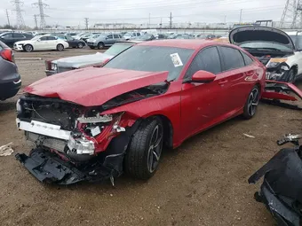 2019 Honda Accord 1HGCV1F34KA129945 Lot 48471176
