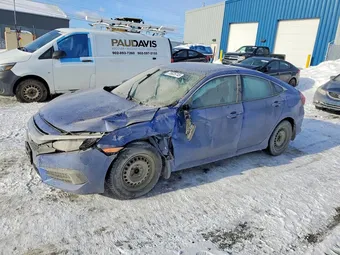 2018 Honda Civic 2HGFC2F59JH016308 Lot 75625745