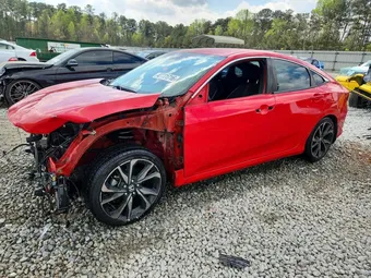 2019 Honda Civic 2HGFC2F80KH592123 Lot 47771716