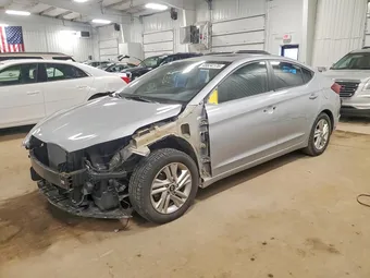 2020 Hyundai Elantra KMHD84LF3LU980141 Lot 48834176