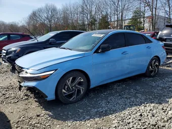 2024 Hyundai Elantra KMHLP4DG1RU653767 Lot 45488496