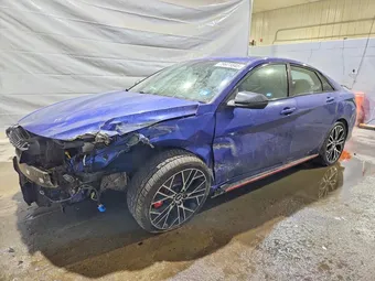 2022 Hyundai Elantra N KMHLW4AK9NU008578 Lot 79971845