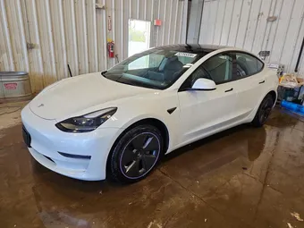 2022 Tesla Model 3 5YJ3E1EA8NF111748 Lot 52755336