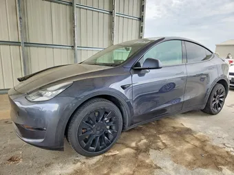 2021 Tesla Model Y Long 5YJYGDEE4MF270415 Lot 48156756