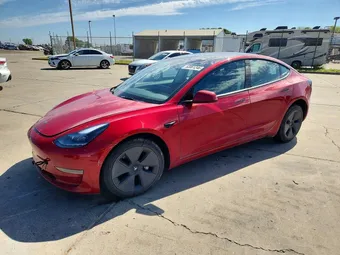 2022 Tesla Model 3 5YJ3E1EA1NF345939 Lot 53061246