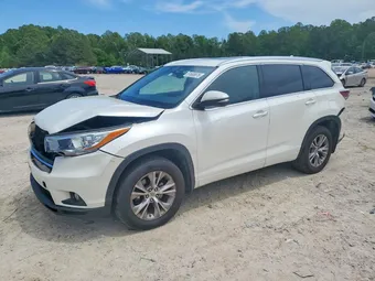 2015 Toyota Highlander 5TDJKRFH1FS126681 Lot 51698676