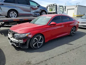2018 Honda Accord 1HGCV1F39JA247004 Lot 50090986