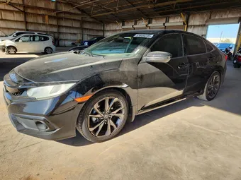 2019 Honda Civic 19XFC2E89KE020219 Lot 53809236
