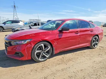 2021 Honda Accord 1HGCV1F30MA054597 Lot 49396536