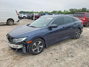 2020 Honda Civic 19XFC2F61LE008533 Lot 52575136