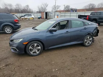 2020 Honda Civic 19XFC2F60LE024383 Lot 79990945