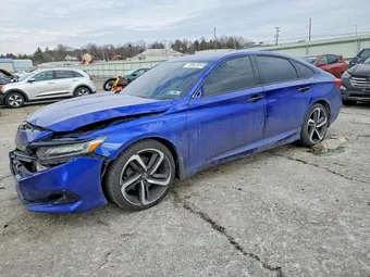 2021 Honda Accord 1HGCV2F34MA008115 Lot 99478515