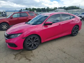 2019 Honda Civic 2HGFC2F84KH600739 Lot 53657086