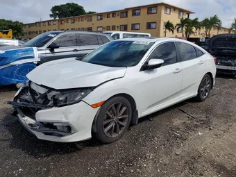 2020 Honda Civic 19XFC1F78LE001114 Lot 49327576