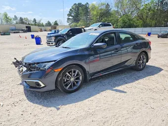 2019 Honda Civic 19XFC1F3XKE016385 Lot 48017816
