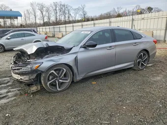 2022 Honda Accord 1HGCV1F30NA081834 Lot 75952105