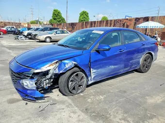2021 Hyundai Elantra 5NPLM4AG1MH008699 Lot 50595836